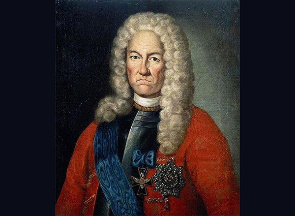 Неизвестный художник. Портрет Якова Вилимовича Брюса