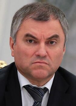 Вячеслав Викторович Володин — российский политик. Председатель Государственной Думы VII созыва с 5 октября 2016 года. В прошлом — первый заместитель руководителя Администрации Президента Российской Федерации. 