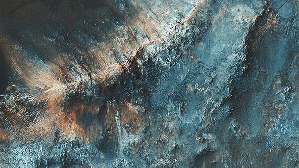 Фотография ландшафта Марса