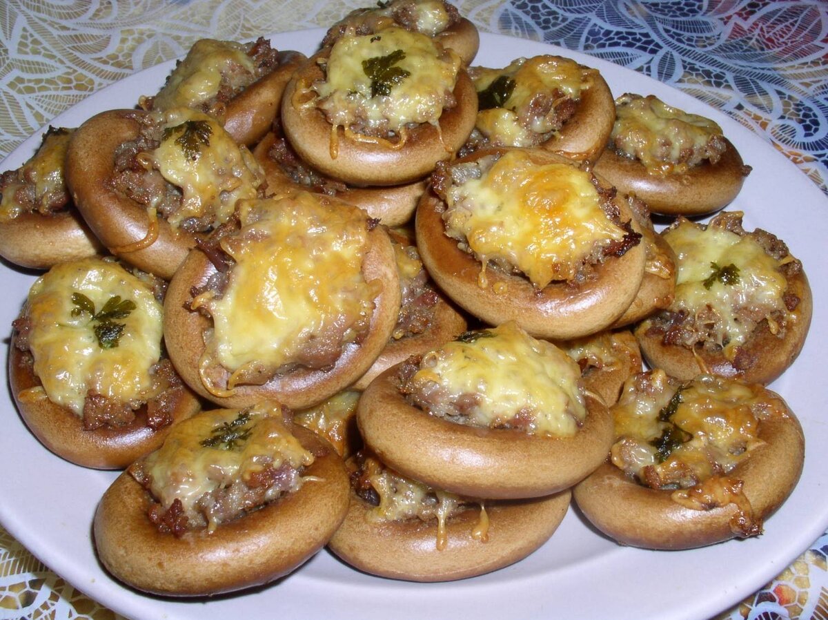 Рецепт баранков с фаршем
