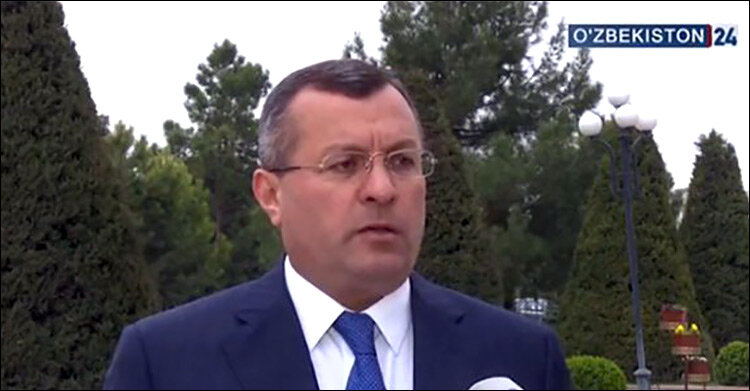 Туробжон Джураев. Кадр телеканала «Узбекистан 24»
