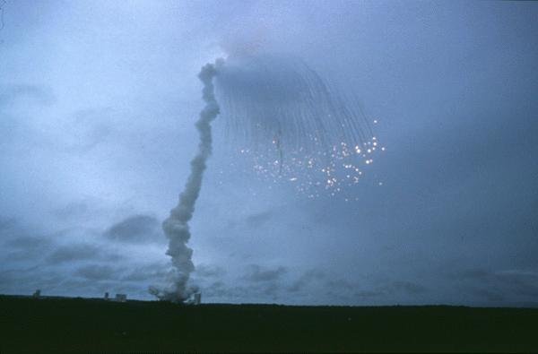 "Explosion of first Ariane 5 flight, June 4, 1996" by ESA