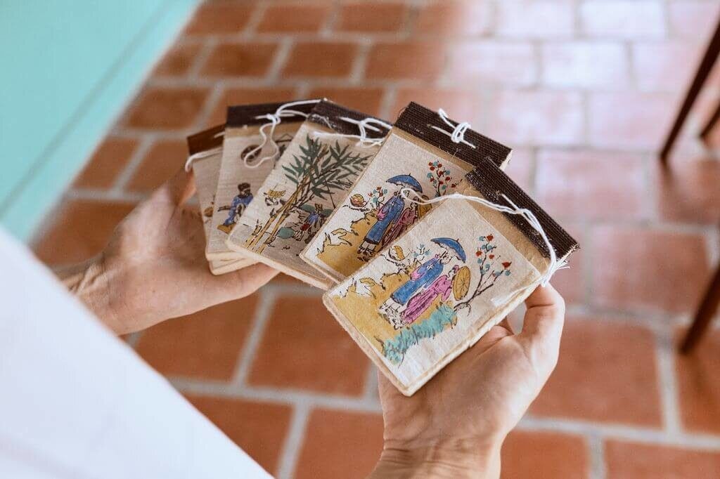 Блокнот из бумаги зо