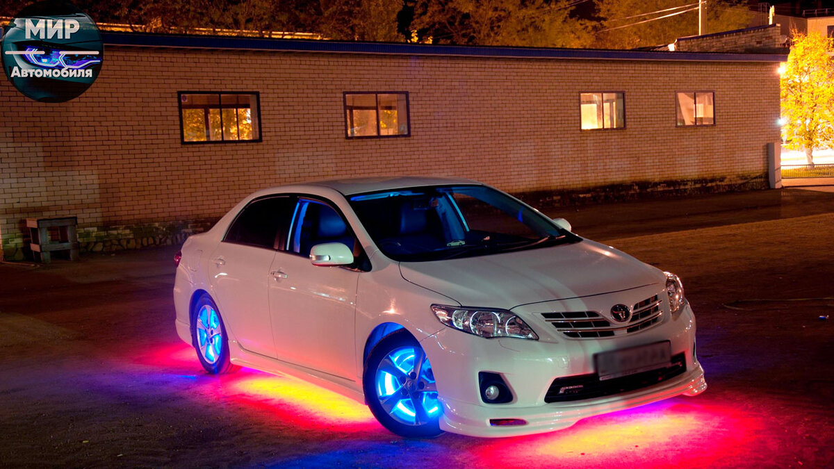 Купить светодиодную и неоновую подсветку салона автомобиля в skazki-rus.ru