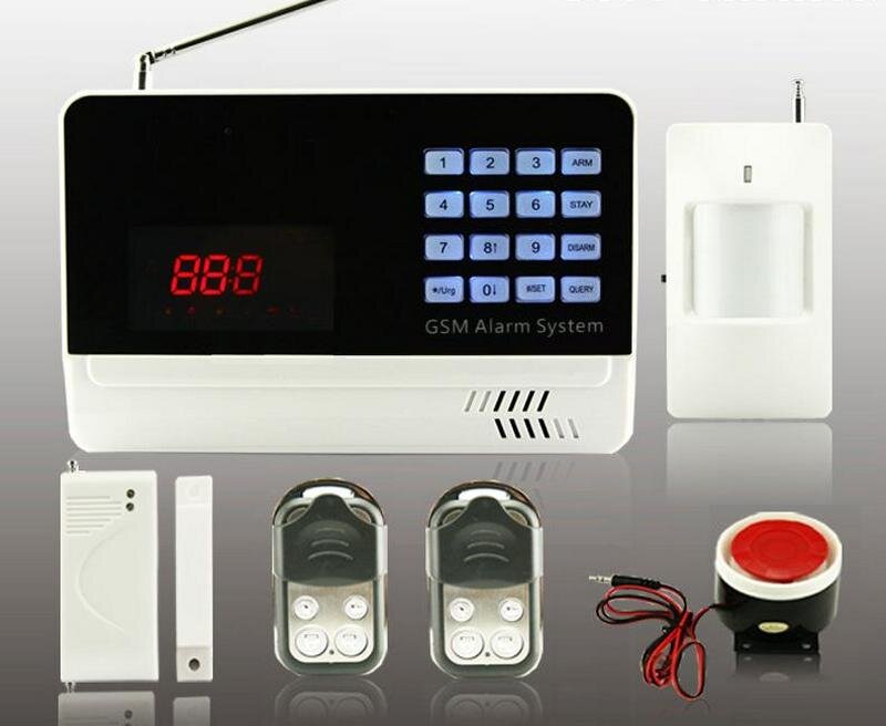 Охранная GSM сигнализация, проводные и беспроводные исполнения для дома, дачи и гаража