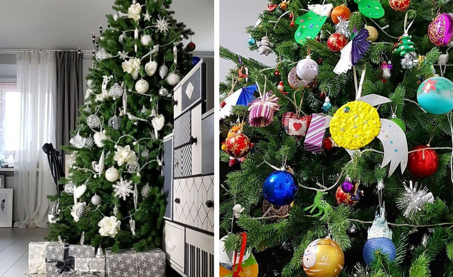 Как избежать семейного скандала: почему мы наряжаем ёлку с двух сторон по-разному