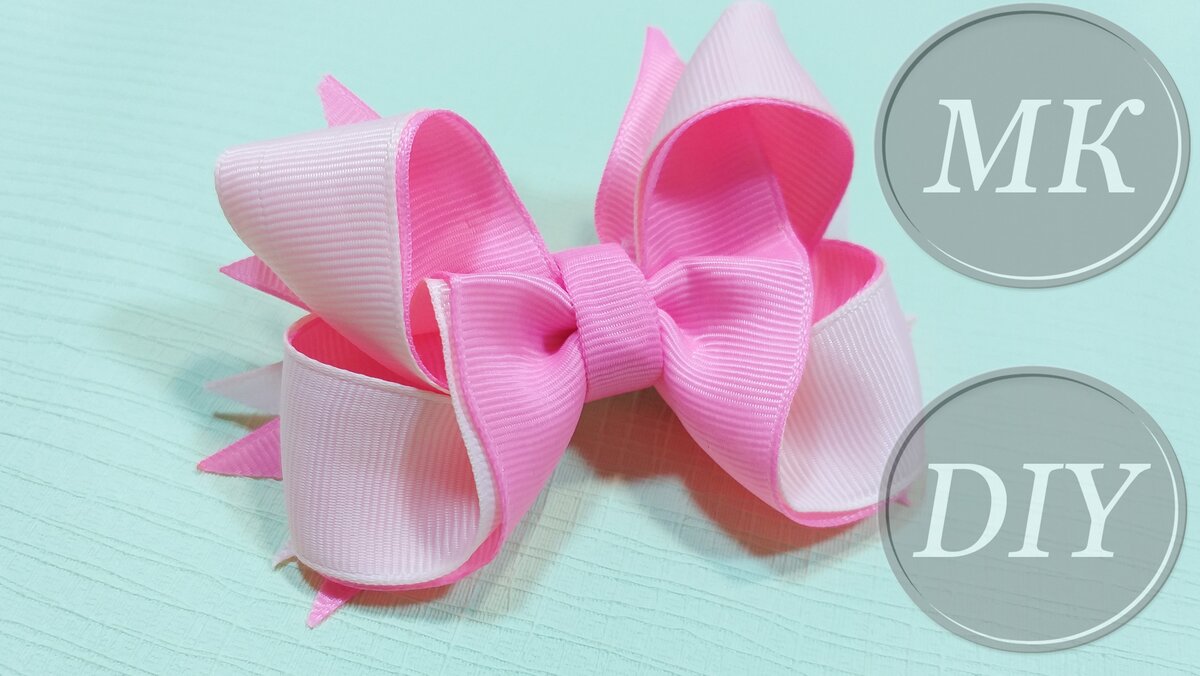 Бантики Из Лент 🎀 Резинки Для Волос👧 DIY Ribbon.. — Video | VK