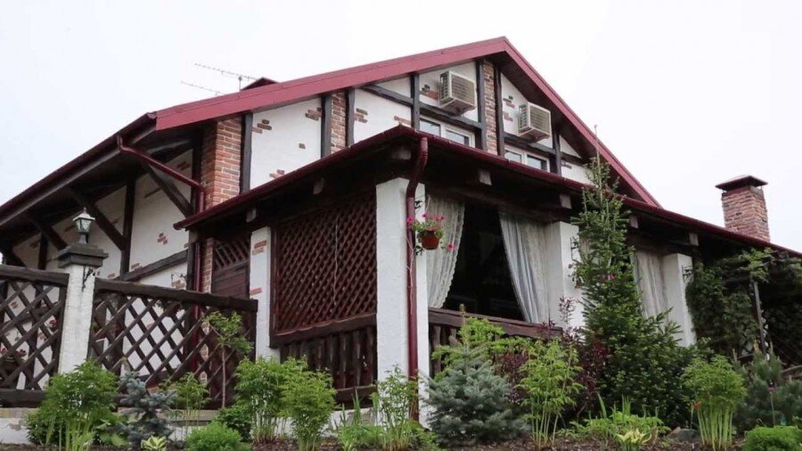 Загородный дом в стиле австрийского шале в Подмосковье