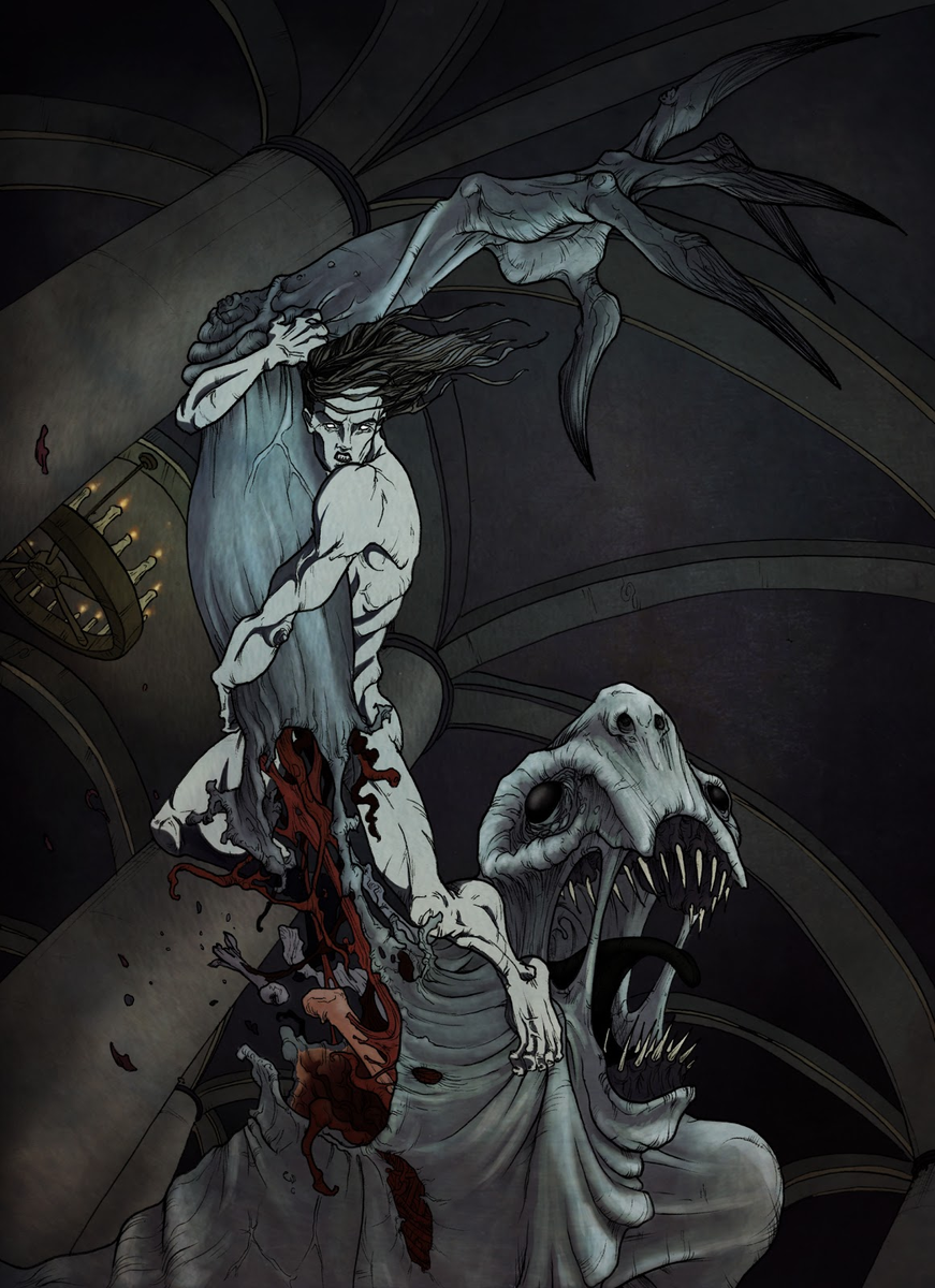 По легенде Беовульф оторвал грендалю руку в том зале.