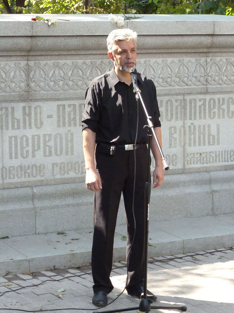 Лидер "Великой России" Андрей Савельев 