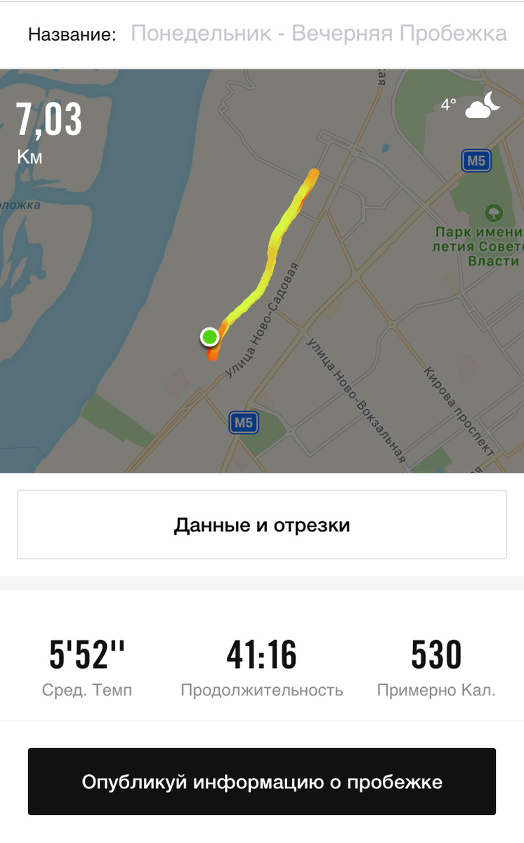 Успехи на данный момент