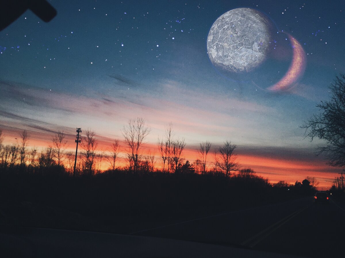 фантастический закат. планета венера вечерняя звезда. венера планета с земли. звезда с неба. меркурий вид с земли.