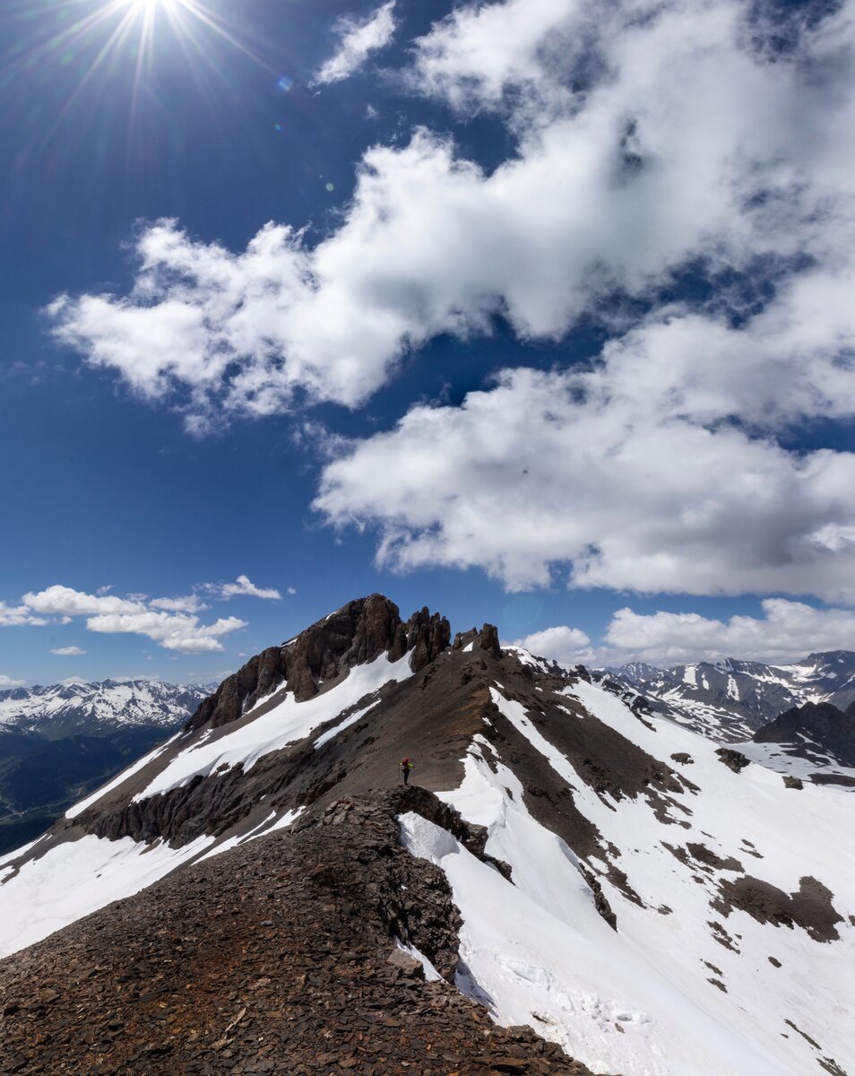 Перевал Федосеева, категория 1А, Архыз
