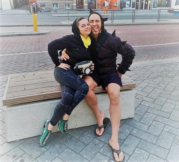 Певица Наташа Королёва с мужем Глушко