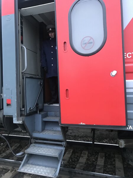 Елена - типичная пассажирка российского поезда