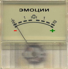 Условный прибор для определения уровня эмоций.