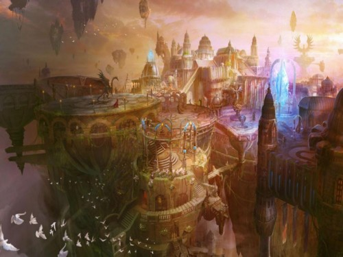 Возможно так выглядел древний город. Фото взято с открытых источников