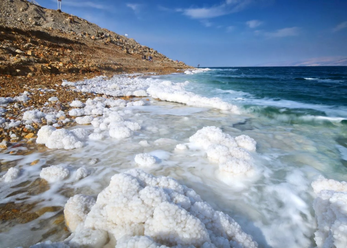 Соленые холодной водой. Соль мёртвого моря. Соленое Мертвое море.