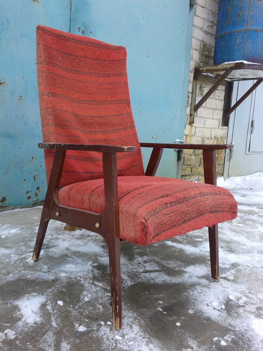 Переделанное советское кресло
