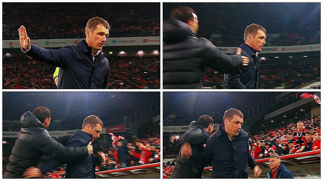 Фото момента с прыжком Доменико Тедеско