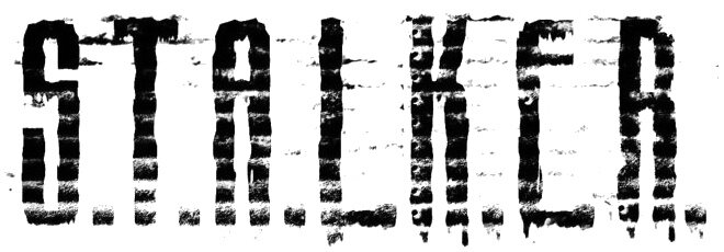 Логотип «S.T.A.L.K.E.R.», в котором был использован шрифт «Montblanc» | Источник: Википедия (https://ru.wikipedia.org/wiki/S.T.A.L.K.E.R.), правообладатель — GSC Game World