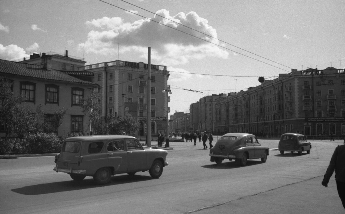 Мурманск конца 1950-х