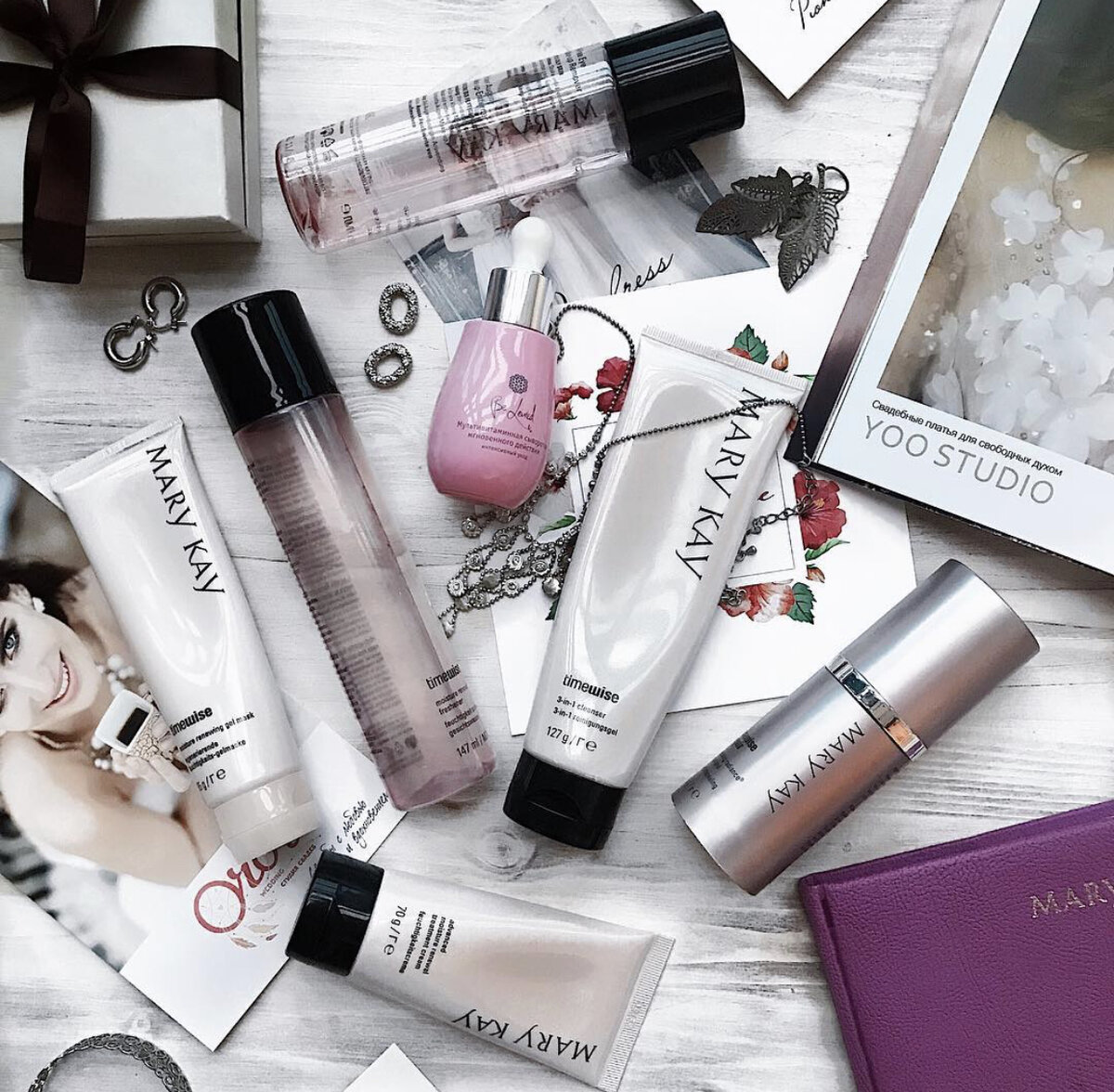 На фото продукты, которыми я пользуюсь с 16 лет