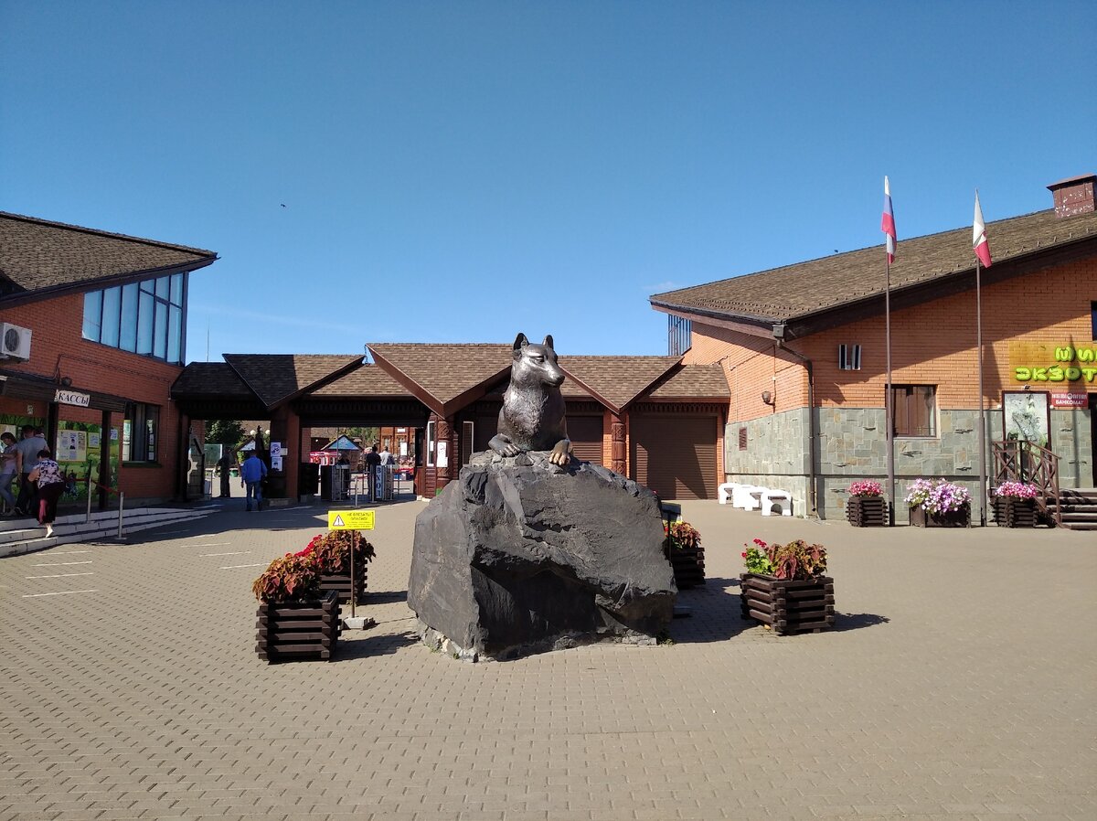 Вход в ижевский зоопарк