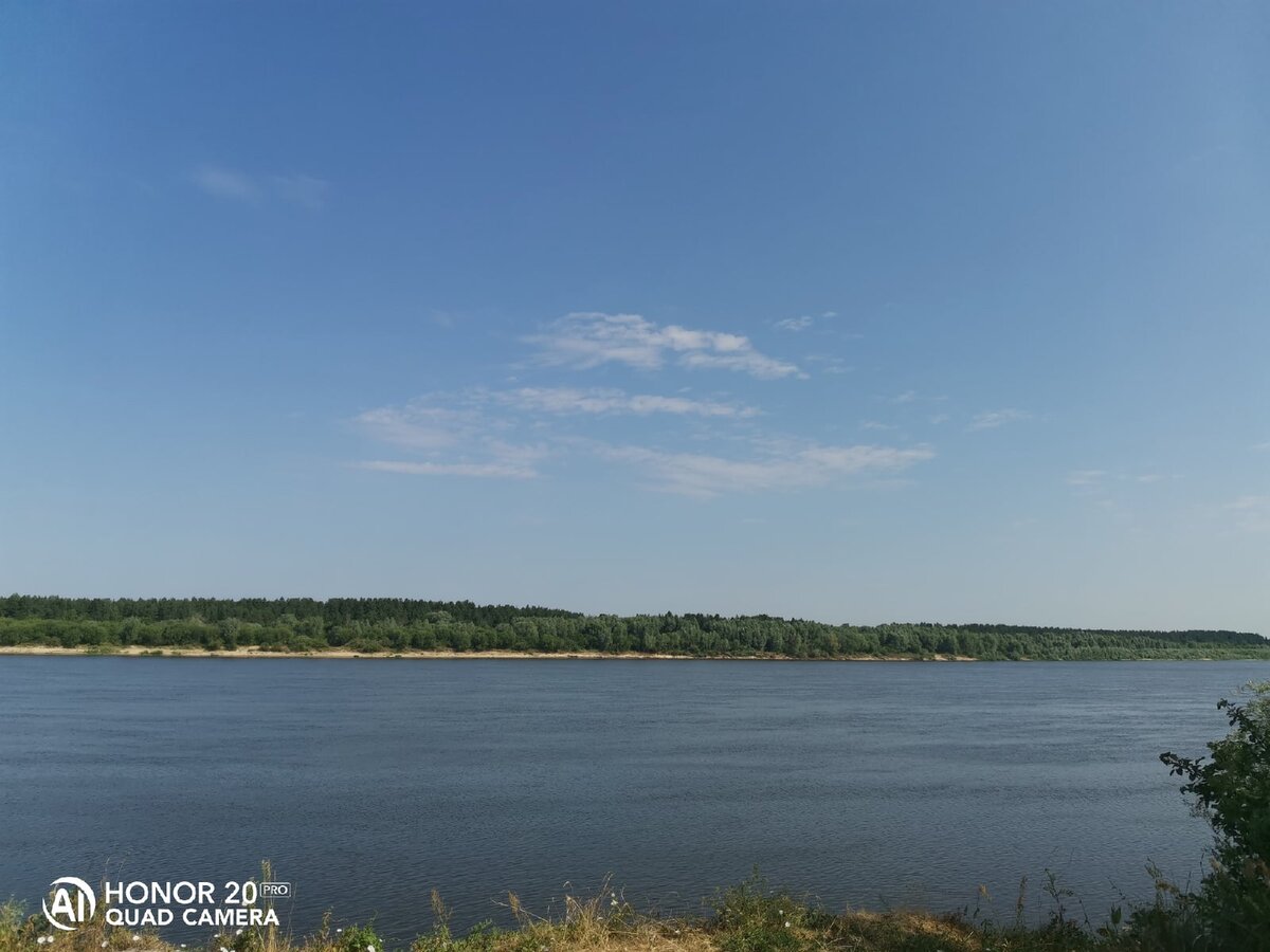 Река Ока, Нижегородская область