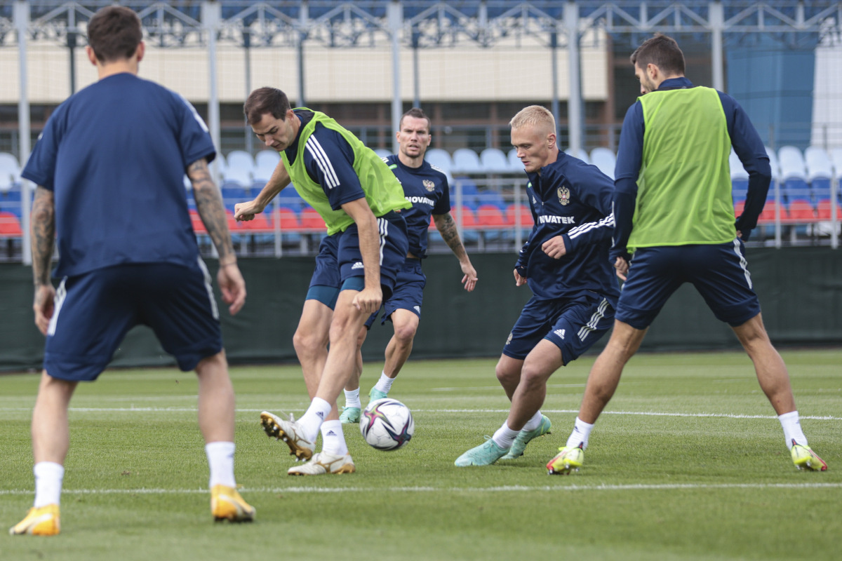 Тренировка полевых игроков