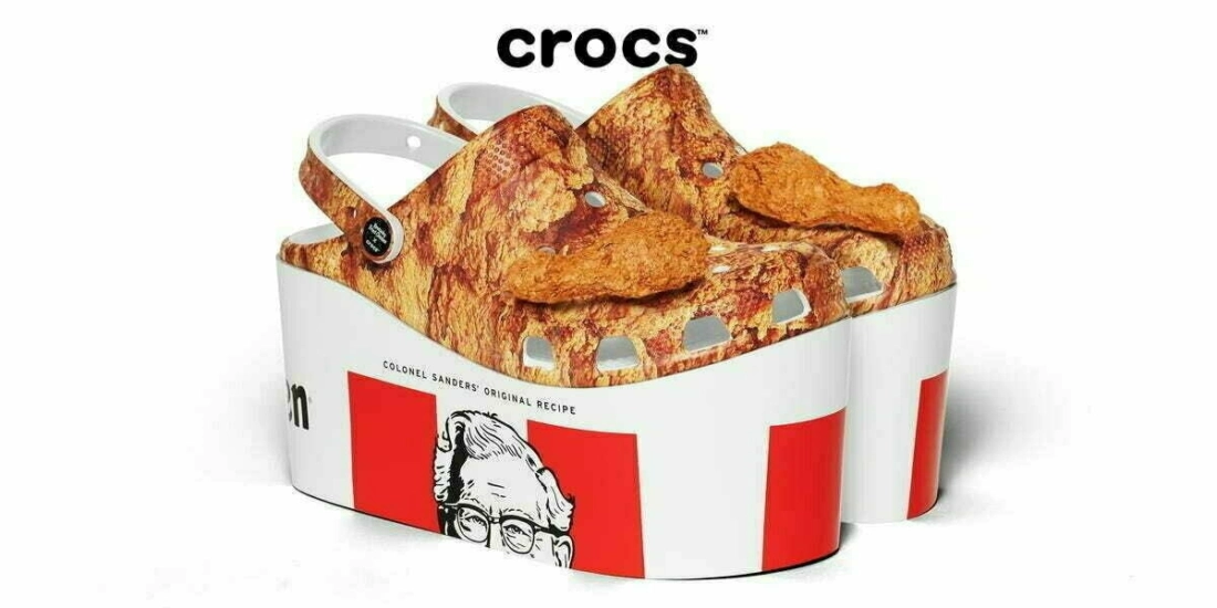 Коллаборация Crocs и KFC