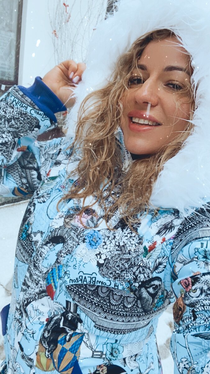 На Мире комбинезон Air bear blue
