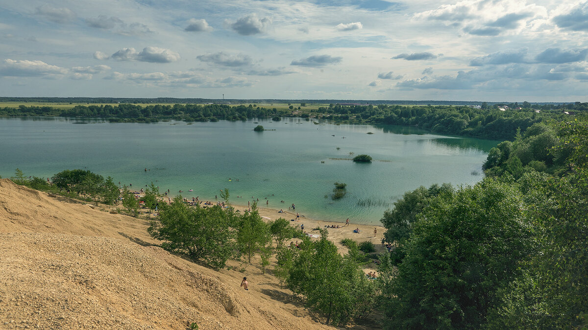 Борницкий карьер ленинградская область фото