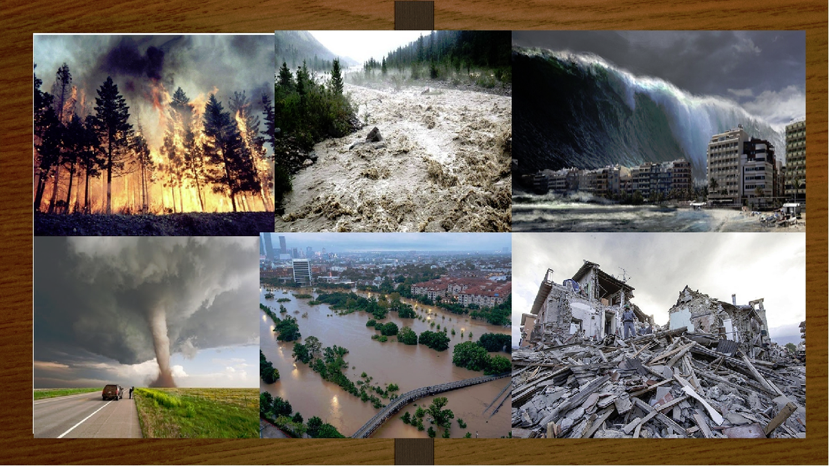 Стихийные бедствия и их опасности обж