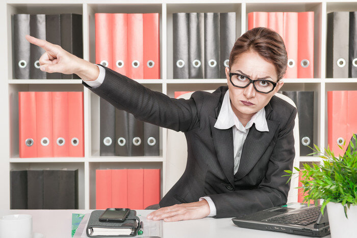 Пошла вон! Вот видимо такой подход практикуется в сфере управления и развития персонала! 