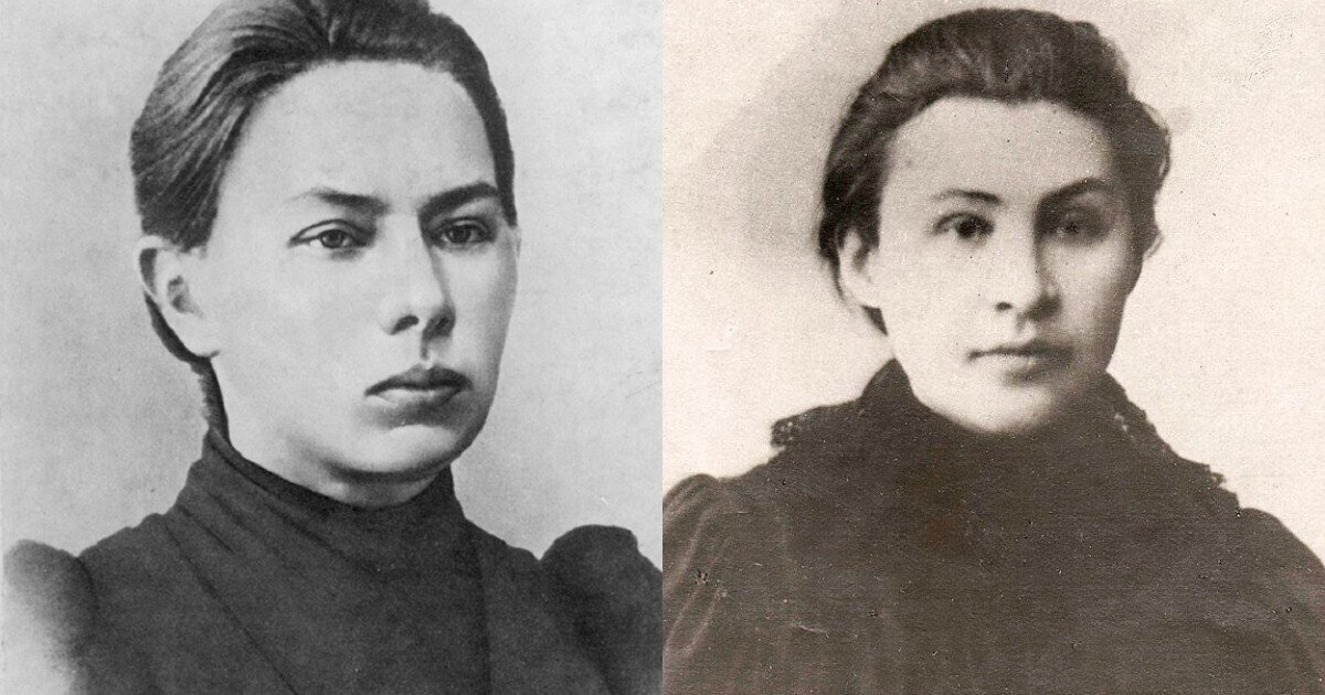Слева - Крупская Н.К., справа - Якубова А.А.