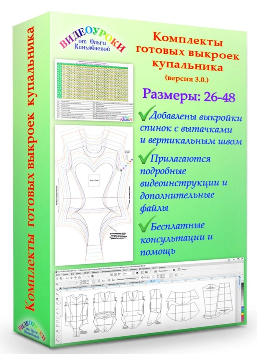 Технология пошива купальника