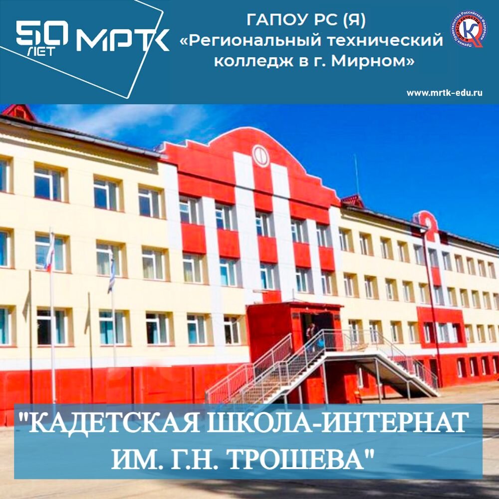 Полезные ссылки для поступающих в "КШИ им. Г.Н. Трошева".