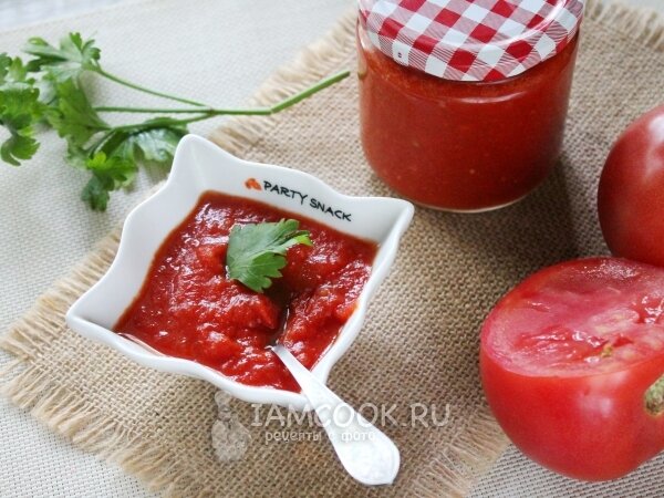 Ингредиенты для томатного кетчупа