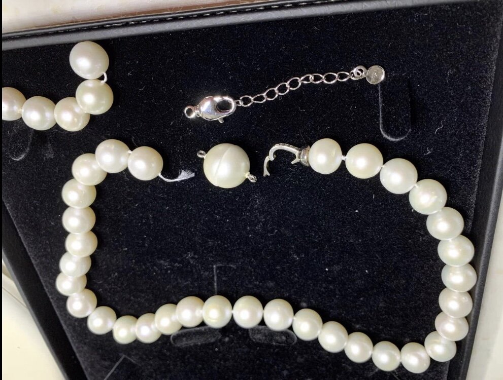 Подбор замка. Карабин или магнит под жемчуг. 