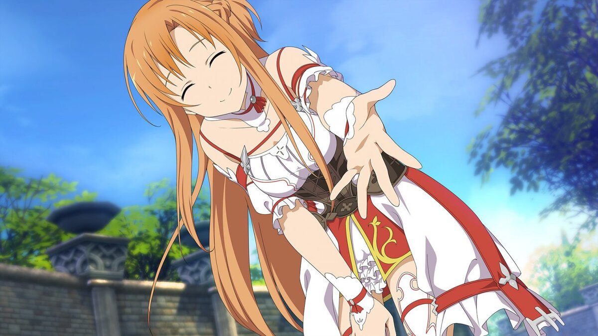 22 место: Асуна Юки (Мастера Меча Онлайн  Sword Art Online) .