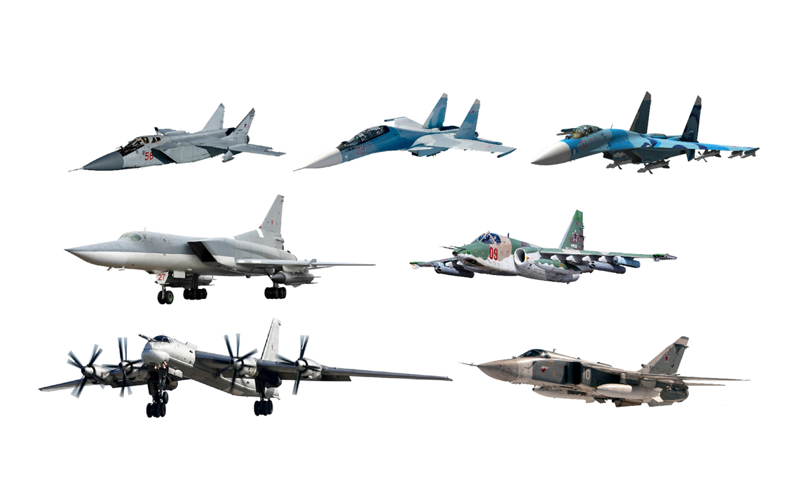 В состав Воздушно Космических Сил РФ входят Военно-воздушные силы, Войска противовоздушной и противоракетной обороны, а также Космические войска.