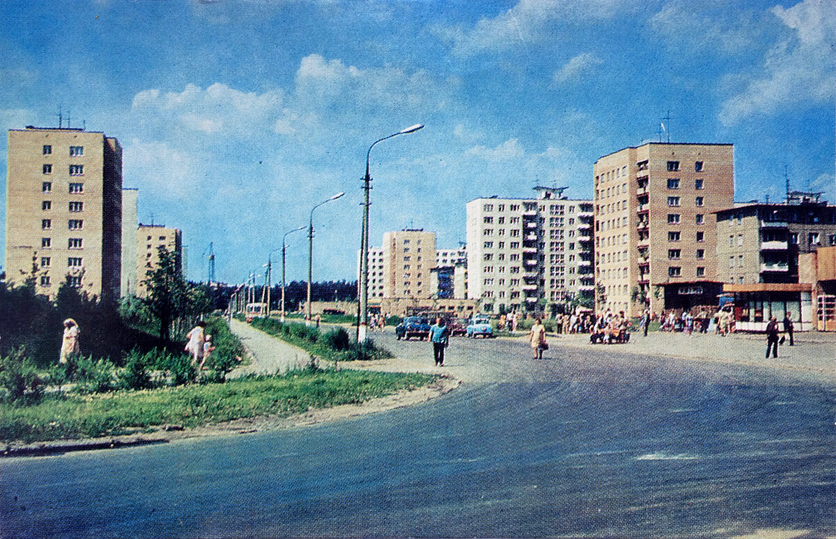 Микрорайон Холодово. 3-й квартал. 1979 год