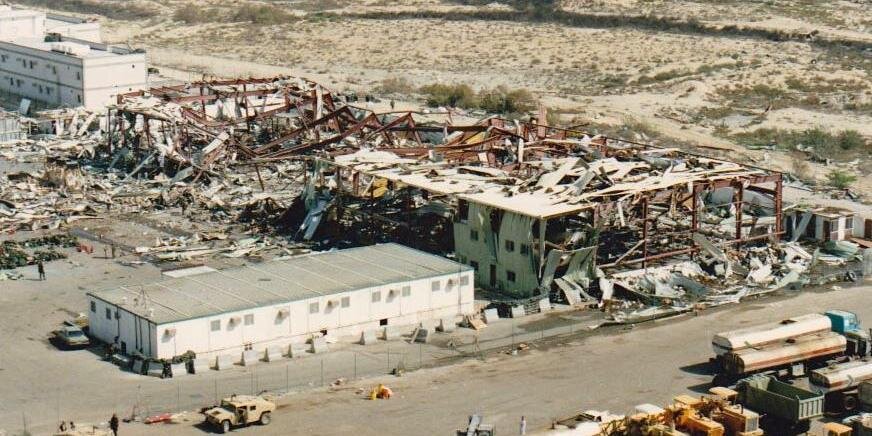 Последствия от попадания "скада"