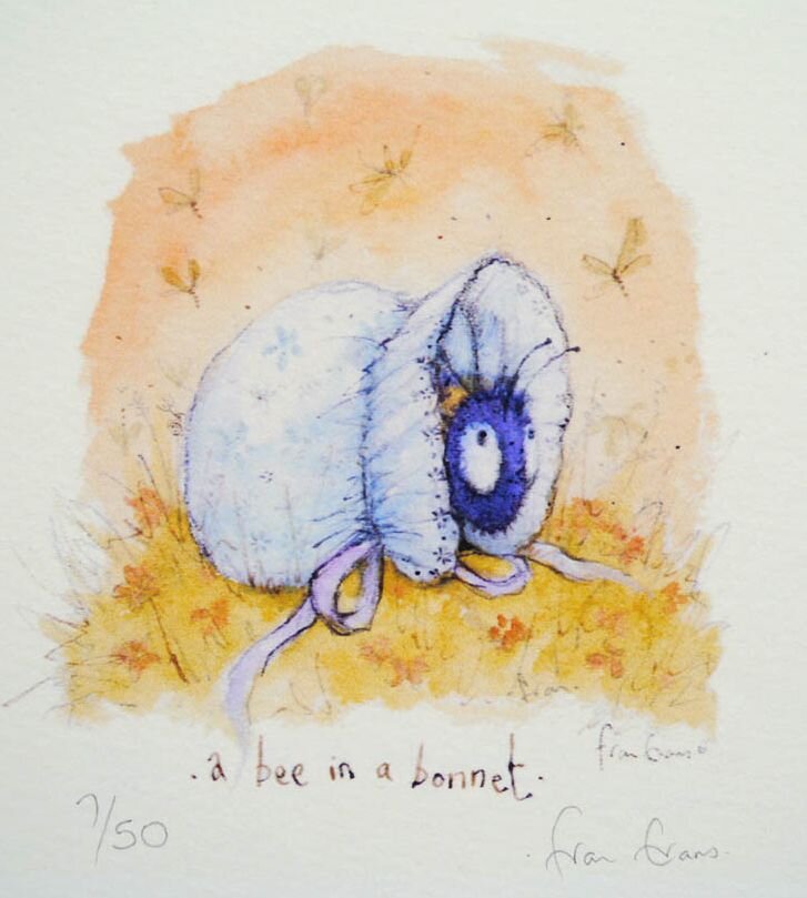 Have a bee in bonnet - иметь навязчивые мысли