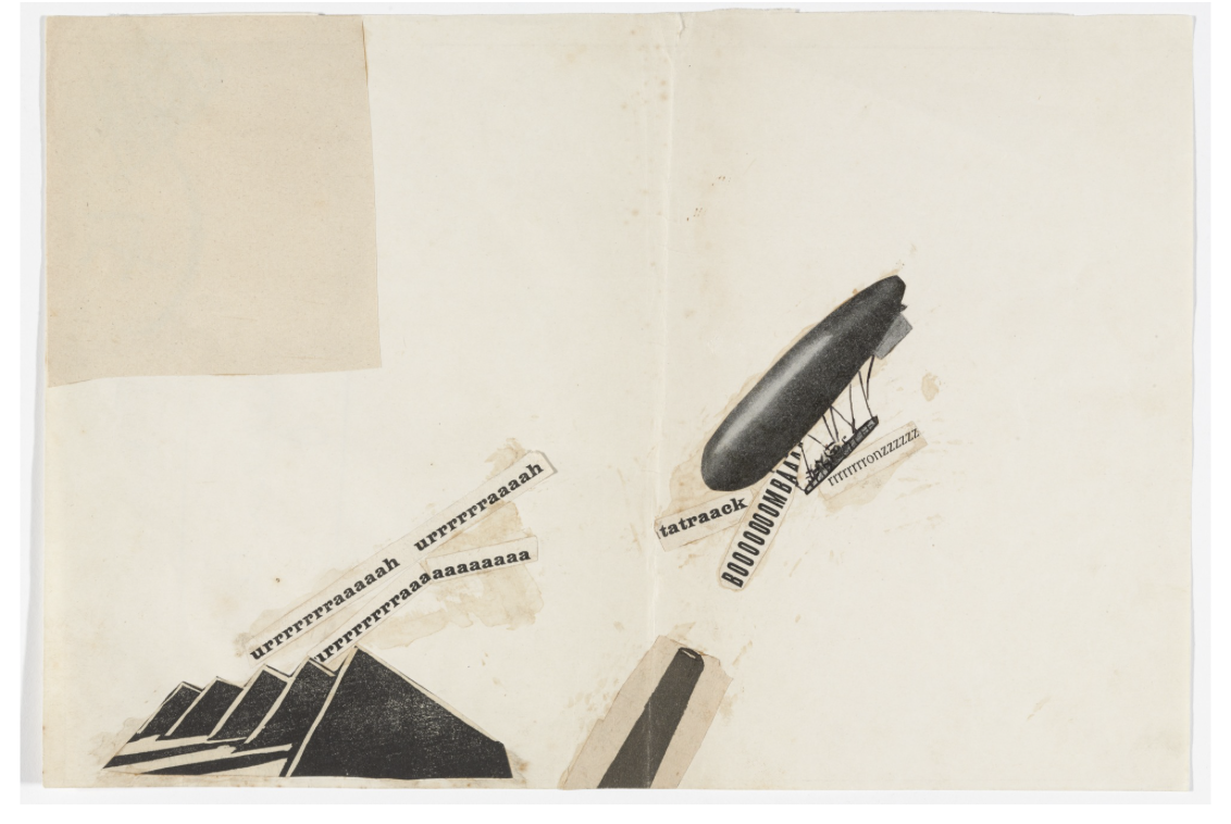 Филиппо Маринетти, «Дирижабль», 1915 © The Museum of Modern Art