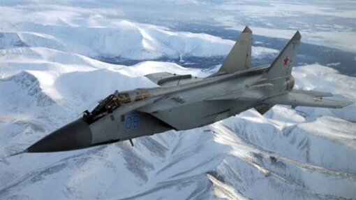 МИГ-31 в Арктике