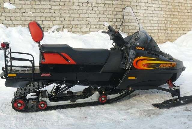 Снегоход Варяг атака 551