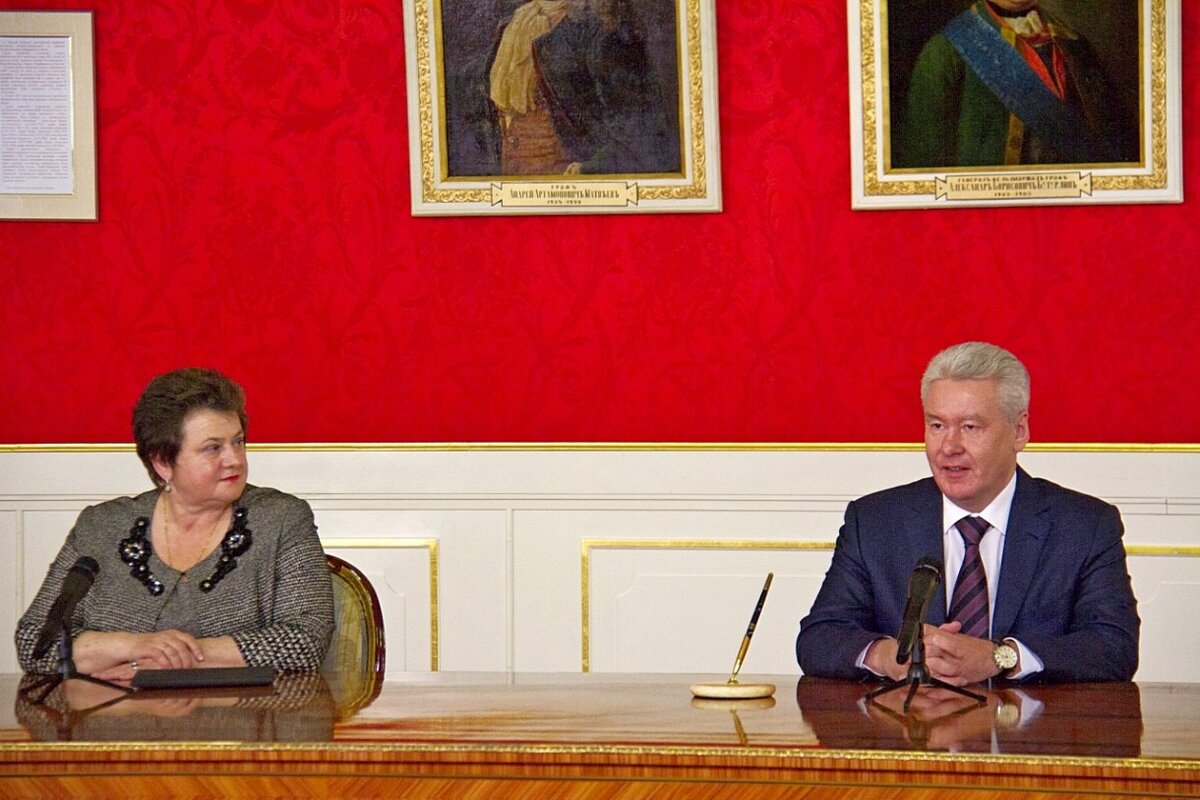 Светлана Орлова и Сергей Собянин. Фото — пресс-служба АВО
