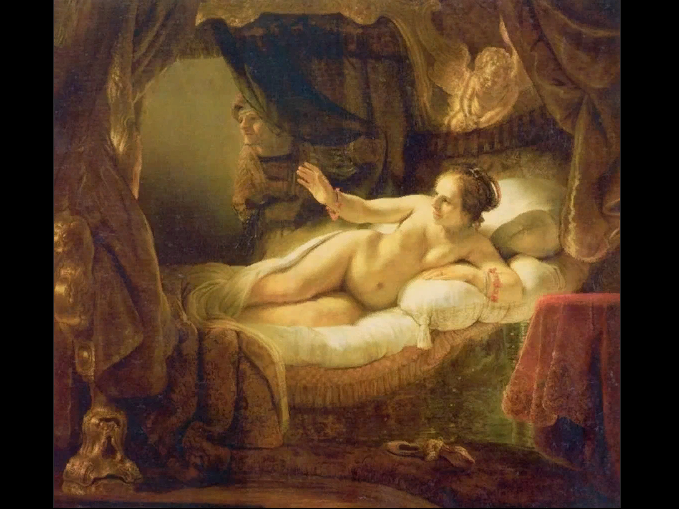 Рембрандт "Даная"